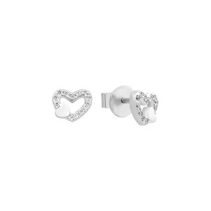 Bông tai Bạc đính đá PNJSilver XMXMW060437