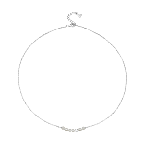 Dây cổ Bạc đính đá STYLE By PNJ NHNHW060002