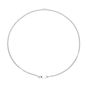 Dây cổ nam Bạc đính đá PNJSilver XM00W060084
