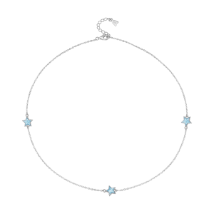 Dây cổ Bạc đính đá STYLE By PNJ ZTZTW060029