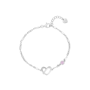 Lắc tay Bạc PNJSilver Kind Heart 0000W000163