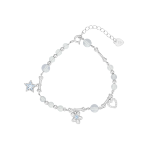 Lắc tay Bạc đính đá PNJSilver Aristocats AQXMW060005