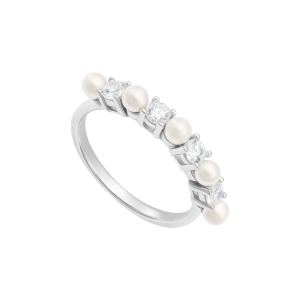 Nhẫn Bạc đính đá STYLE By PNJ NHXMW060004