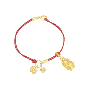 Lắc tay Charm Vàng 99,9% (24K) PNJ Mã Nhi Rước Lộc 0000Y004652