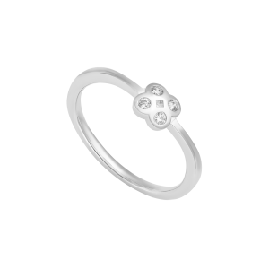 Nhẫn Vàng Trắng 33,3% (8K) Đính đá ECZ STYLE By PNJ XM00W002269
