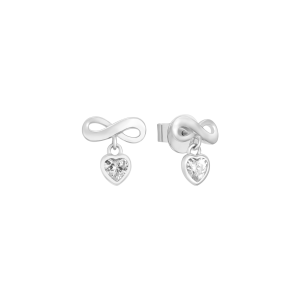 Bông tai Bạc đính đá PNJSilver XMXMW060441