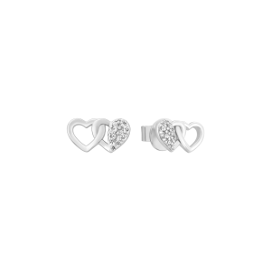Bông tai Bạc đính đá PNJSilver XMXMW060442