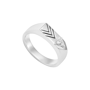 Nhẫn nam Bạc đính đá MANCODE by PNJ XM00W060039