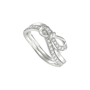 Nhẫn Kim cương Vàng Trắng 58,5% (14K) Kim cương PNJ DDDDW016012