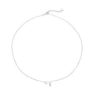 Dây cổ Bạc đính đá PNJSilver XMXMW060308