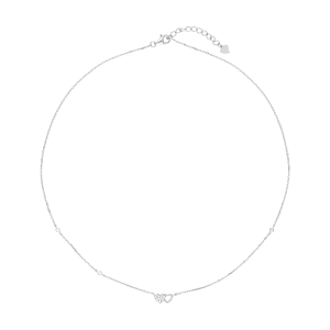 Dây cổ Bạc đính đá PNJSilver XMXMW060315