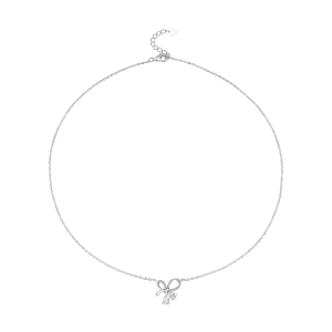Dây cổ Bạc đính đá PNJSilver XMXMW060324