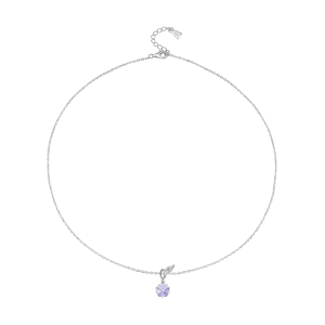 Dây cổ Bạc đính đá STYLE By PNJ ZT00W060035