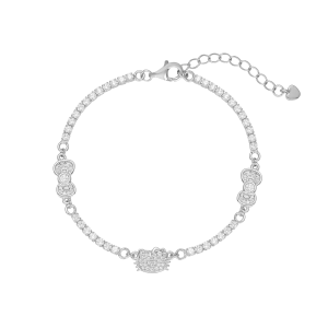 Lắc tay Bạc đính đá PNJSilver XMXMW060487