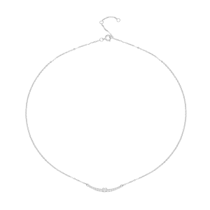 Dây cổ Vàng Trắng 33,3% (8K) Đính đá ECZ STYLE By PNJ XMXMW000746