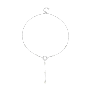 Dây cổ Bạc đính đá STYLE By PNJ NHNHW060005