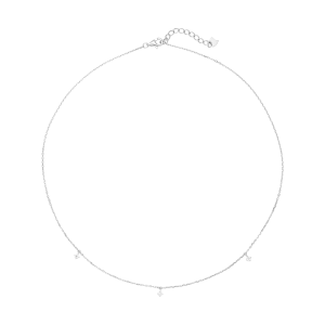 Dây cổ Bạc đính đá PNJSilver XMXMW060321