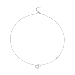 Dây cổ Bạc đính đá PNJSilver XMXMW060326