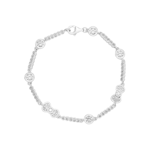 Lắc tay Bạc đính đá PNJSilver XMXMW060490