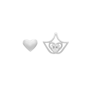 Bông tai Bạc đính đá PNJSilver General disney princess XM00W000117