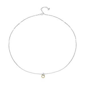 Dây cổ nam Bạc đính đá PNJSilver General disney princess XMXMC000034