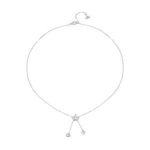 Dây cổ Bạc đính đá PNJSilver General disney princess XMXMW000126