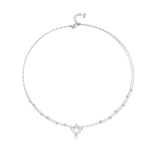 Kiềng Bạc đính đá PNJSilver General disney princess XM00W000001