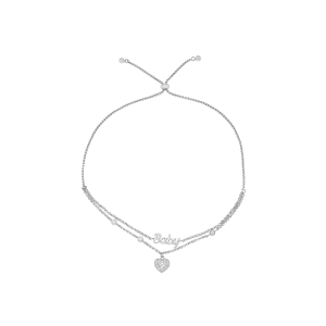 Lắc tay Bạc đính đá PNJSilver XMXMW060523