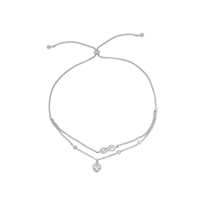 Lắc tay Bạc đính đá PNJSilver XMXMW060524