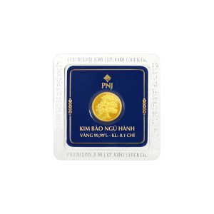 Vàng kỷ niệm 0.1 chỉ 99,99% PNJ Kim Bảo Ngũ Hành - Mộc 0000Y001507