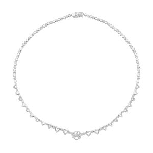 Dây cổ Kim cương Vàng Trắng 58,5% (14K) Disney|PNJ Cinderella DDDDW001092