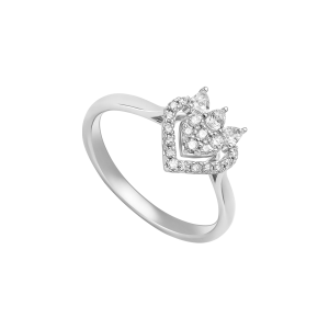 Nhẫn Kim cương Vàng Trắng 58,5% (14K) Disney|PNJ DDDDW015958