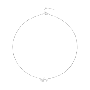 Dây cổ Bạc đính đá PNJSilver Mickey XM00W000089