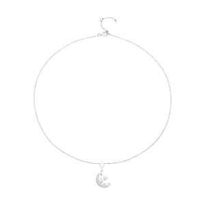 Dây cổ Bạc đính đá PNJSilver Mickey XMXMW000138