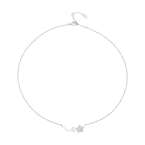 Dây cổ Bạc đính đá PNJSilver Mickey XMXMW000140