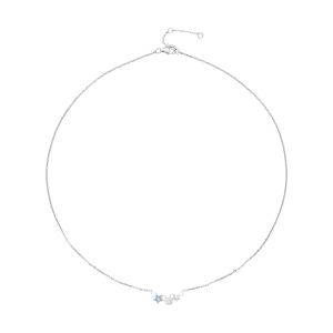 Dây cổ Bạc đính đá PNJSilver Mickey ZTXMW000060