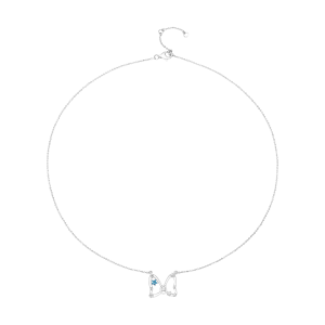 Dây cổ Bạc đính đá PNJSilver ZTXMW000061