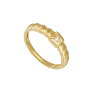 Nhẫn Cưới Phu Thê Kim cương Vàng 75% (18K) PNJ DD00Y006463