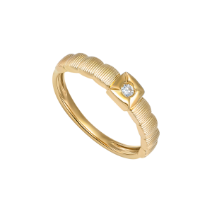 Nhẫn Cưới Phu Thê nam Kim cương Vàng 75% (18K) PNJ DD00Y006464