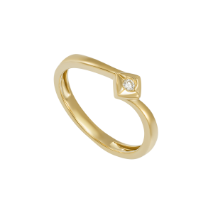 Nhẫn Cưới Phu Thê Kim cương Vàng 75% (18K) PNJ DD00Y006466