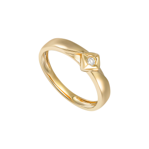 Nhẫn Cưới Phu Thê nam Kim cương Vàng 75% (18K) PNJ DD00Y006467