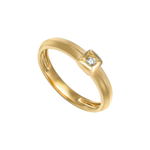 Nhẫn Cưới Phu Thê nam Kim cương Vàng 75% (18K) PNJ DD00Y006469