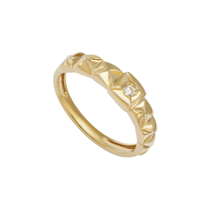 Nhẫn Cưới Phu Thê Kim cương Vàng 75% (18K) PNJ DD00Y006473
