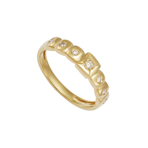 Nhẫn Cưới Phu Thê Kim cương Vàng 75% (18K) PNJ DDDDY001367