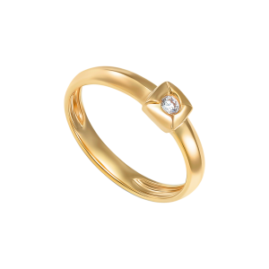 Nhẫn Cưới Phu Thê Vàng 58,5% (14K) Đính đá ECZ PNJ XM00Y006284