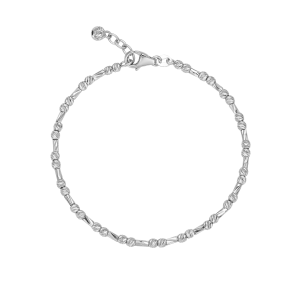 Lắc tay Vàng Trắng Ý 75% (18K) PNJ 0000W061242