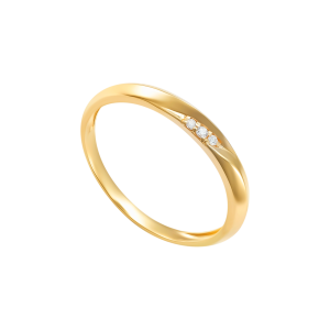 Nhẫn cưới Kim cương Vàng 58,5% (14K) PNJ DDDDY001348