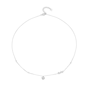 Dây cổ Bạc đính đá PNJSilver XMXMW060313