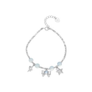 Lắc tay Bạc đính đá PNJSilver Aristocats AQXMW060000