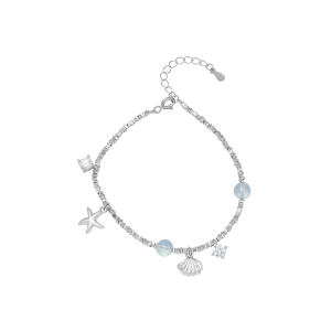 Lắc tay Bạc đính đá PNJSilver Aristocats AQXMW060006